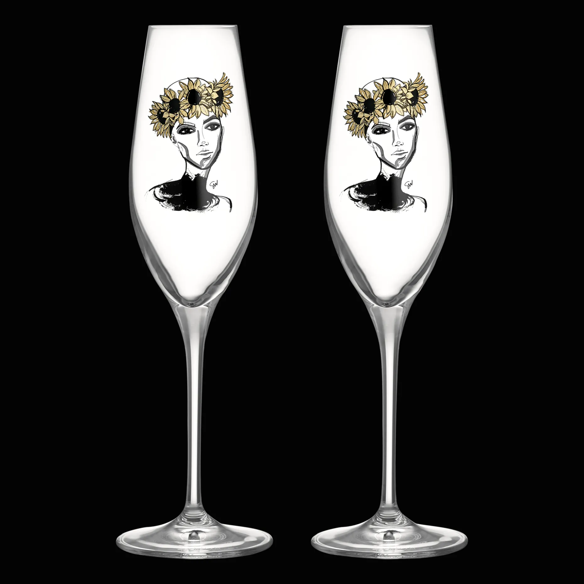 All About You Champagneglass 24 Cl 2-Stk.