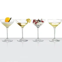 Authentis Dessert-Champagneskal, 4-Stk.