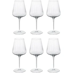 Bernadotte Rodvinsglass 6-Stk.