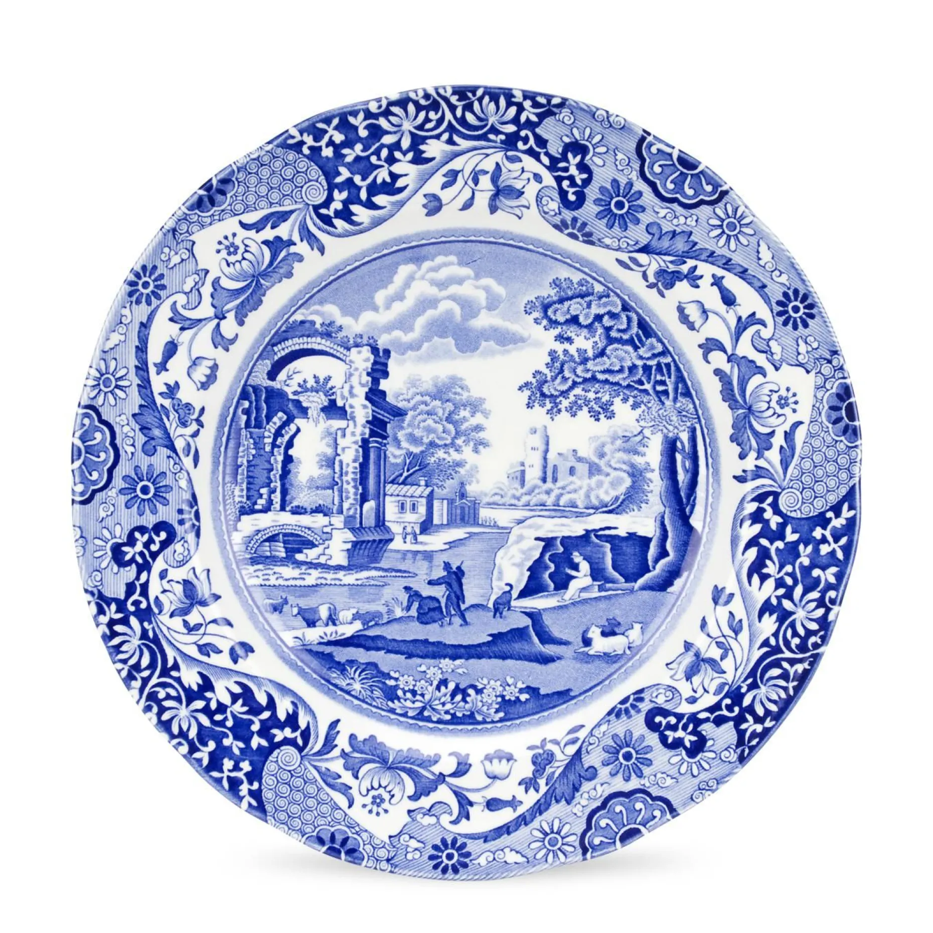 Blue Italian Tallerken