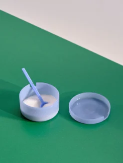 Borosilicate Skal Med Lokk Og Skje