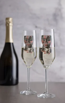 Butterfly Queen Champagneglass