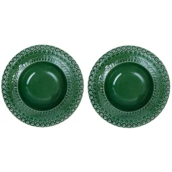 Daisy Dyp Tallerken O 21 Cm 2-Stk.