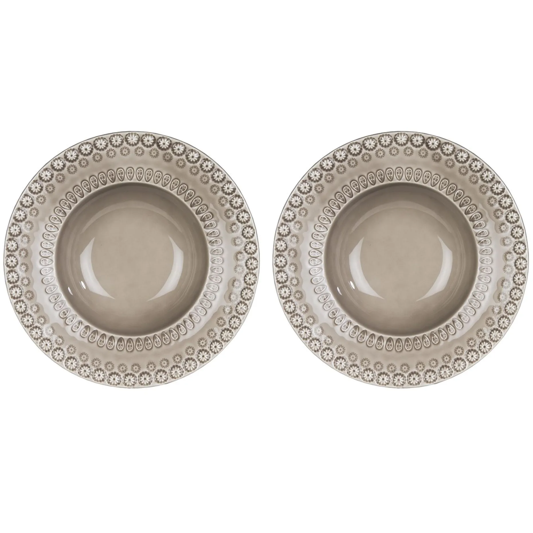 Daisy Dyp Tallerken O 21 Cm 2-Stk.