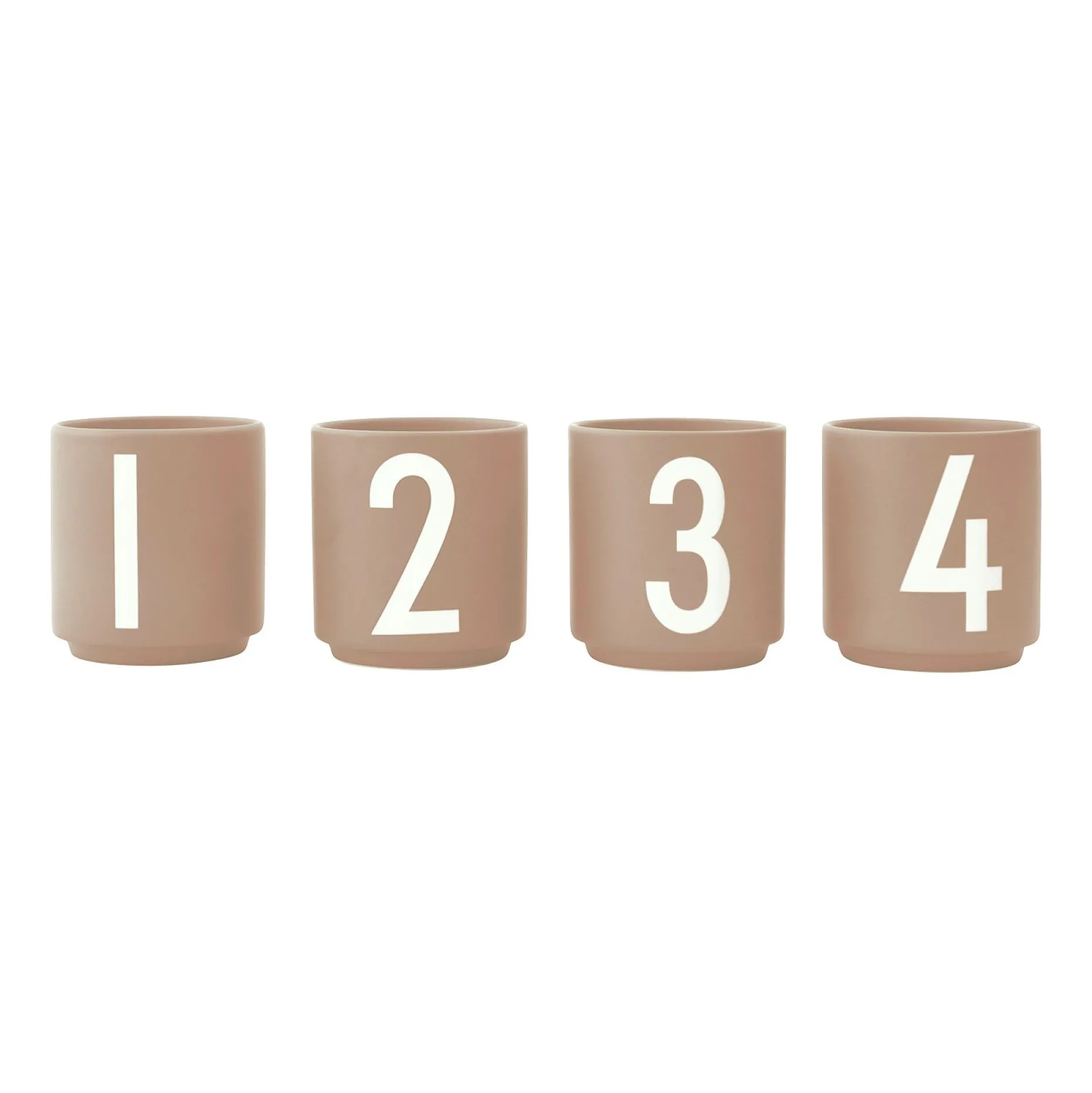 Design Letters Espressokopp 4-Pakn.