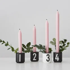 Design Letters Espressokopper 4-Stk. Svart