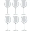 Divino Burgundy Rodvinsglass 63 Cl 6-Stk.