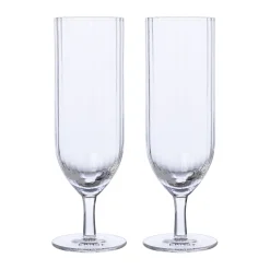 Ernst Champagneglass Riflet 2-Pakning