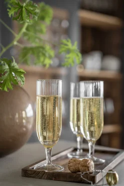 Ernst Champagneglass Riflet 2-Pakning