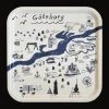 Gothenburg Brett 32 X 32 Cm