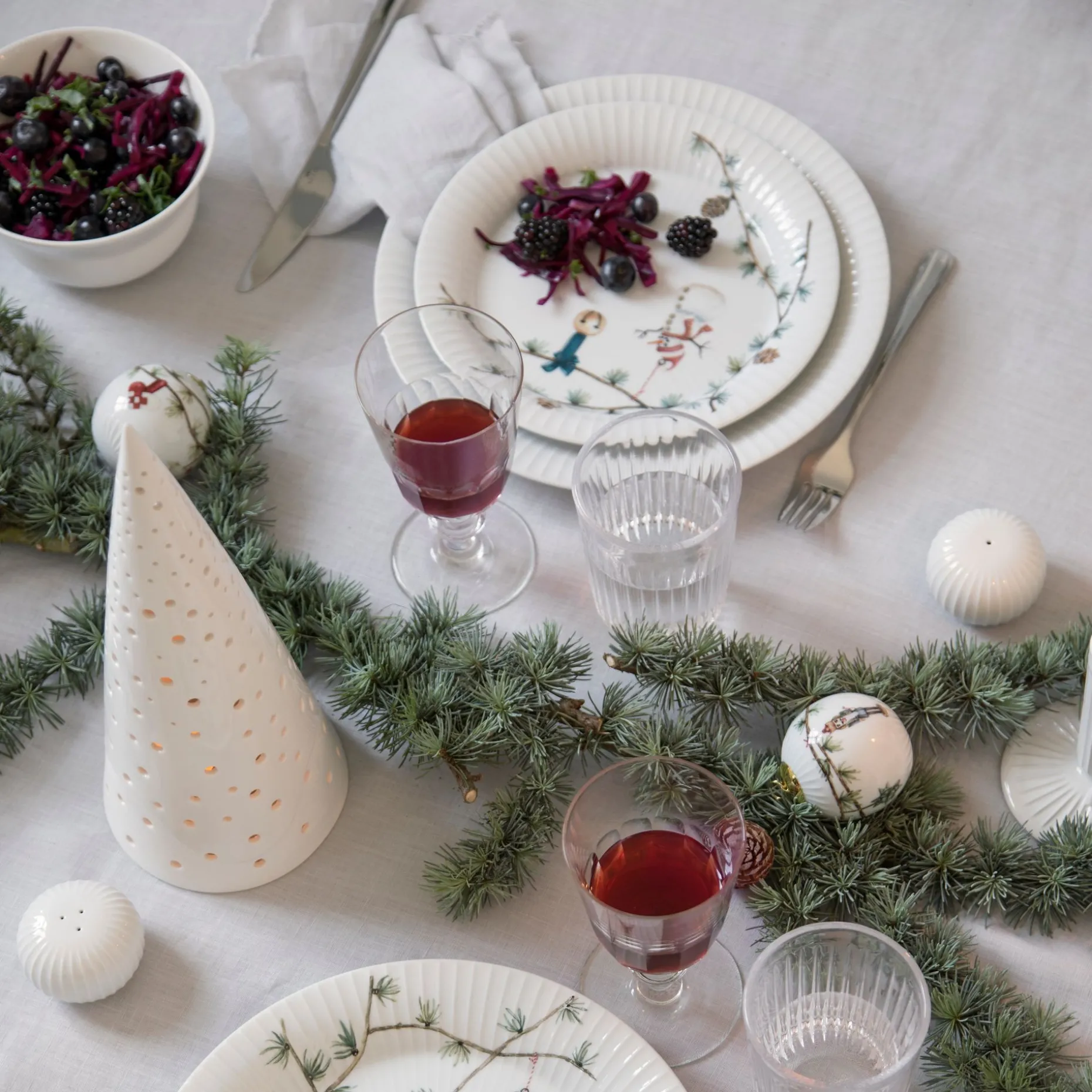 Hammershoi Jul Tallerken