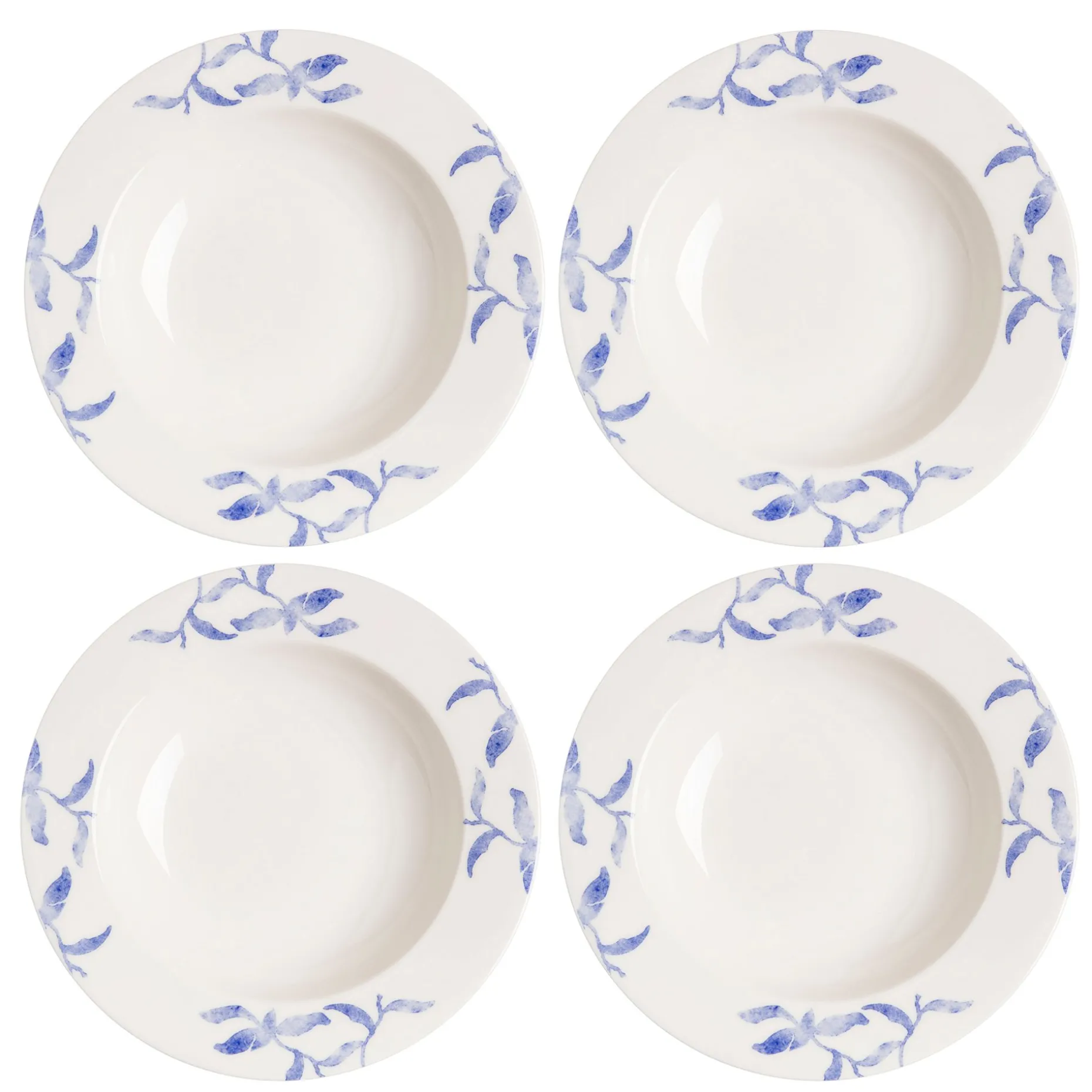 Havspil Dyp Tallerken 23 Cm 4-Stk.