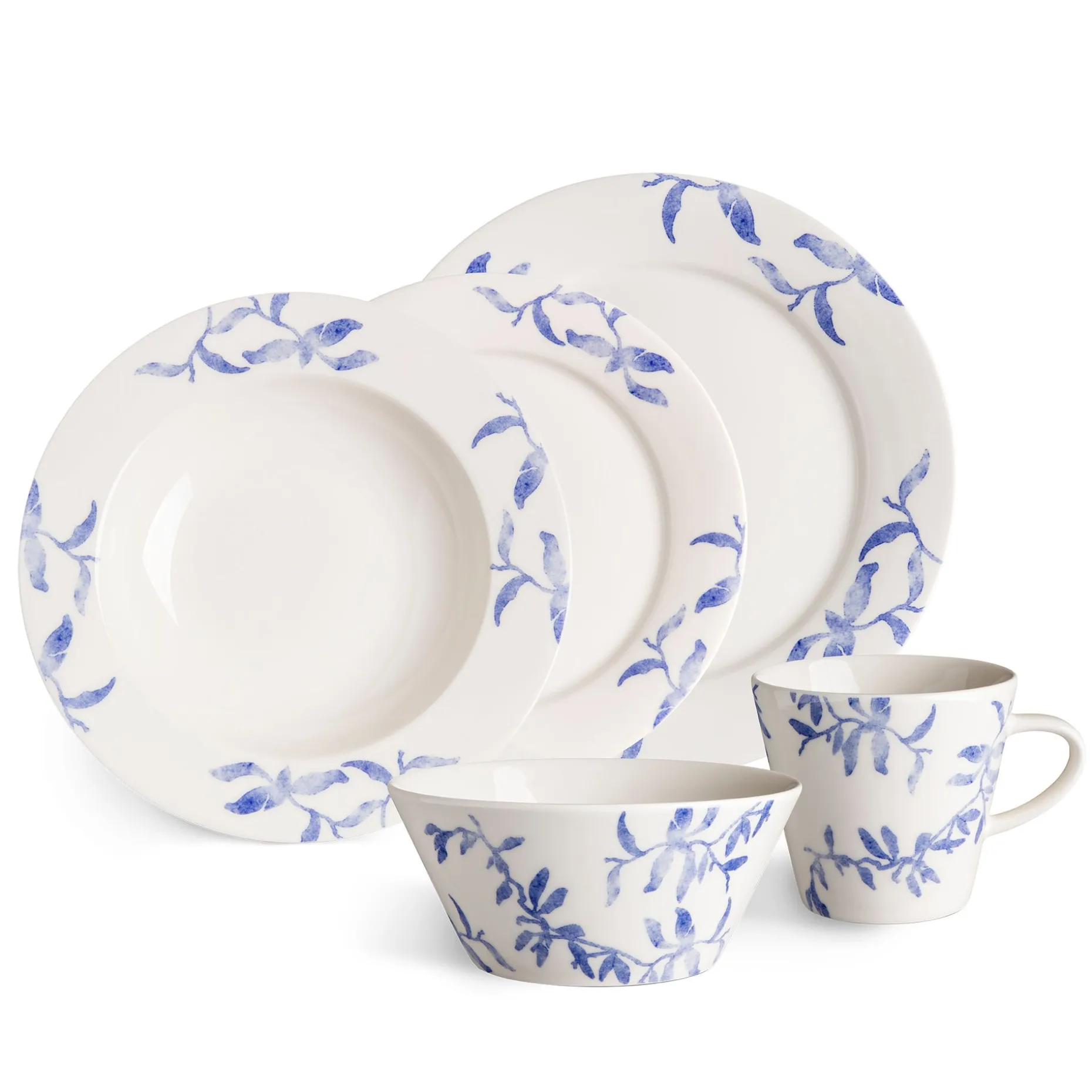 Havspil Dyp Tallerken 23 Cm 4-Stk.
