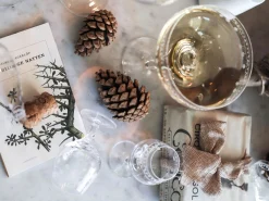 Julemorgen Champagneglass