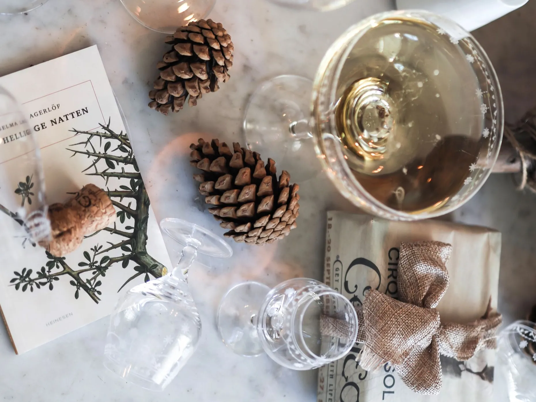 Julemorgen Champagneglass