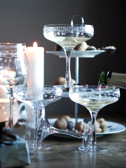 Julemorgen Champagneglass