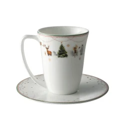Julemorgen Kopp Og Fat 20 Cl