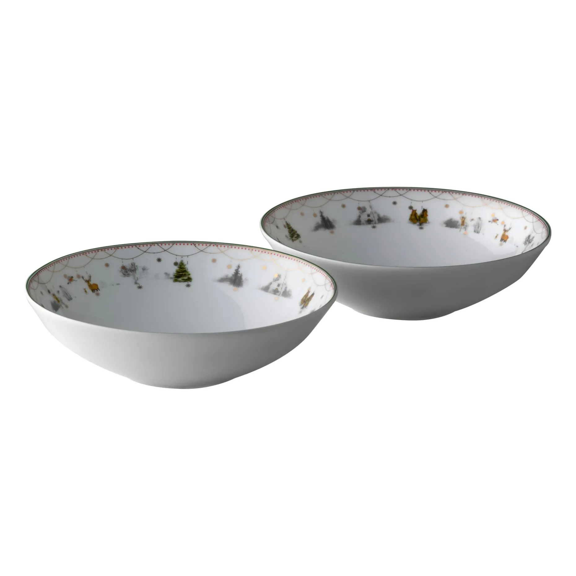 Julemorgen Liten Skal 2-Pakning O 16 Cm