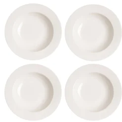 Kalk Dyp Tallerken 23 Cm 4-Stk.