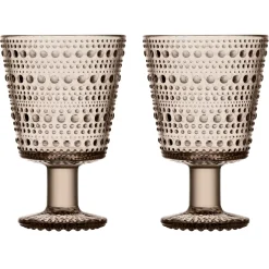 Kastehelmi Drikkeglass Pa Fot 26 Cl 2 Stk.