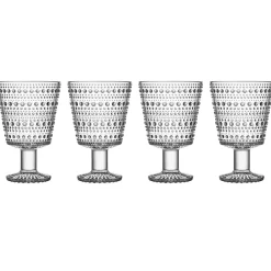 Kastehelmi Drikkeglass Pa Fot 26 Cl 4-Stk.