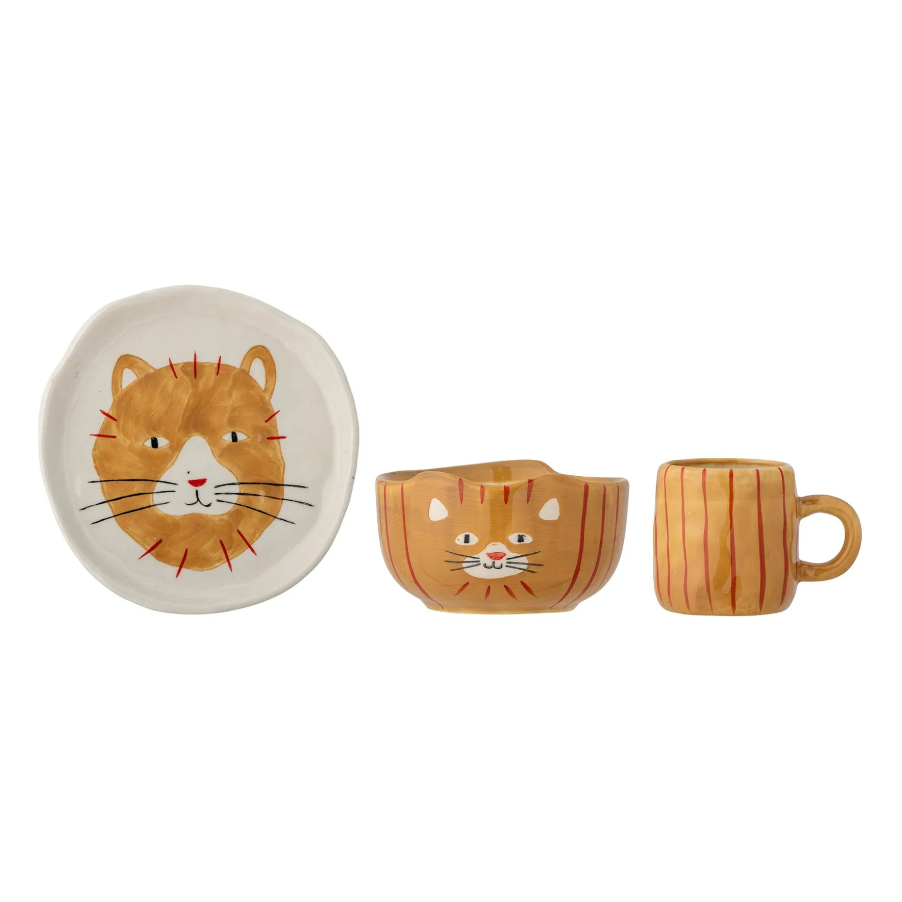 Kittie Barneservise Steingods 3 Deler