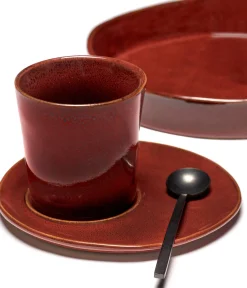 La Mere Skal Til Kaffekopp O14,5 Cm 2-Pakn.
