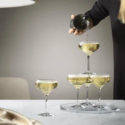 More Coupe Glass 4-Pakn.