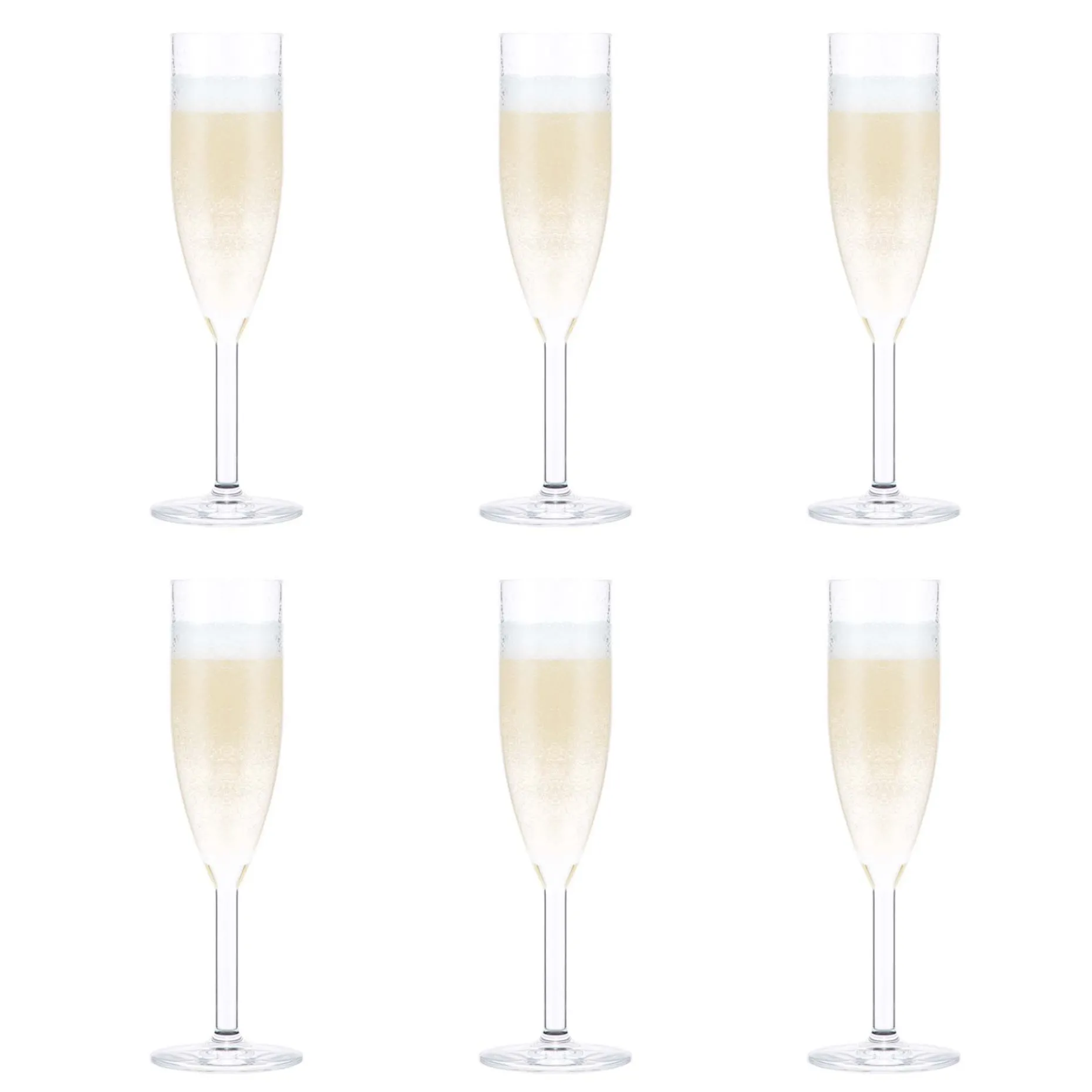 Oktett Champagneglass 6-Stk.