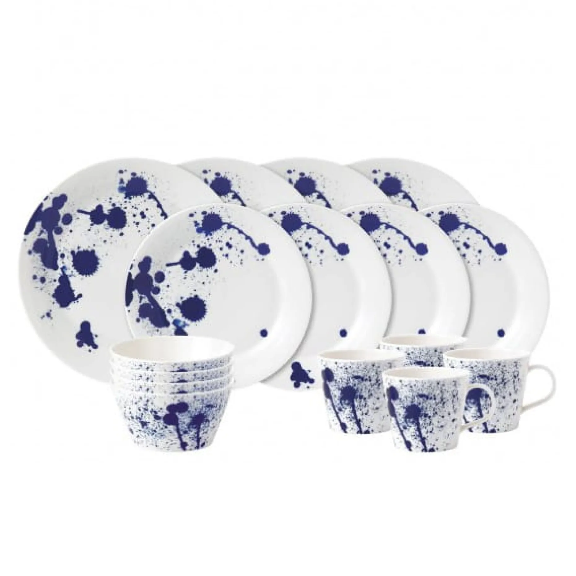 Pacific Tallerken 16 Deler