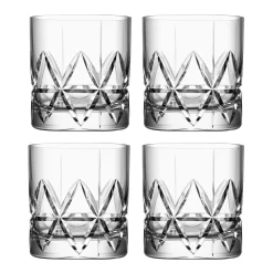 Peak Old Fashioned Glass 4-Stk.