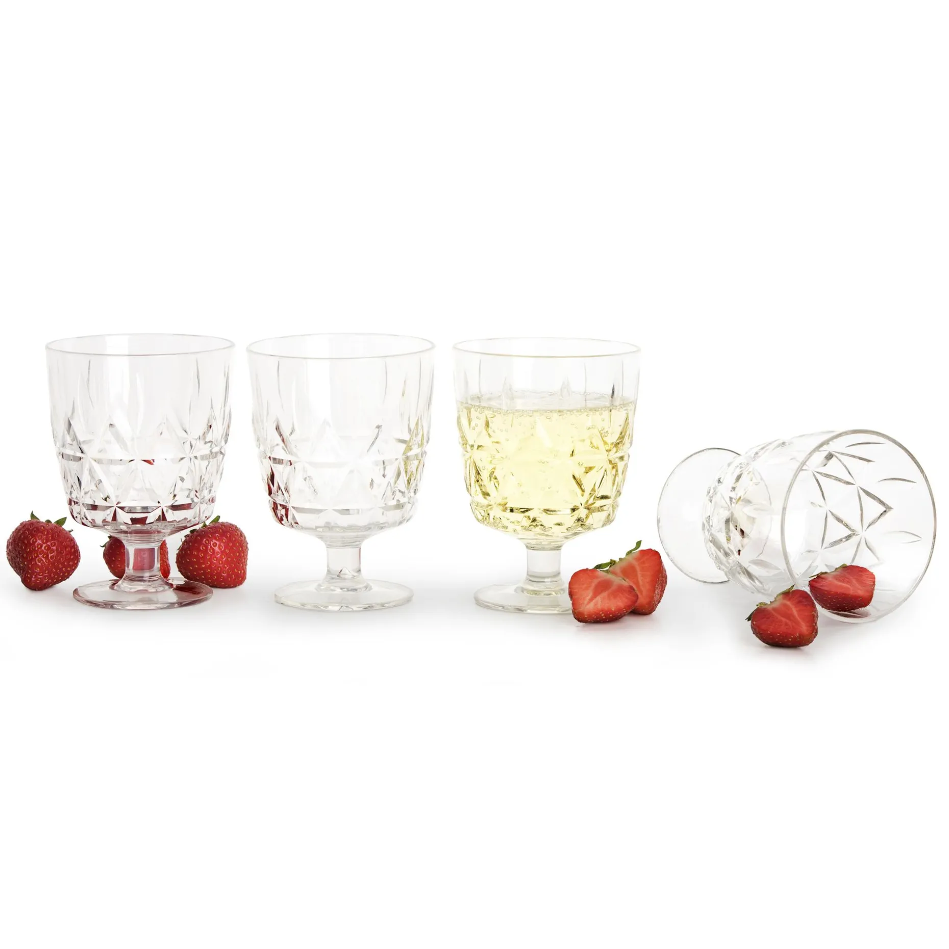 Picknick Glass 4-Pakn.