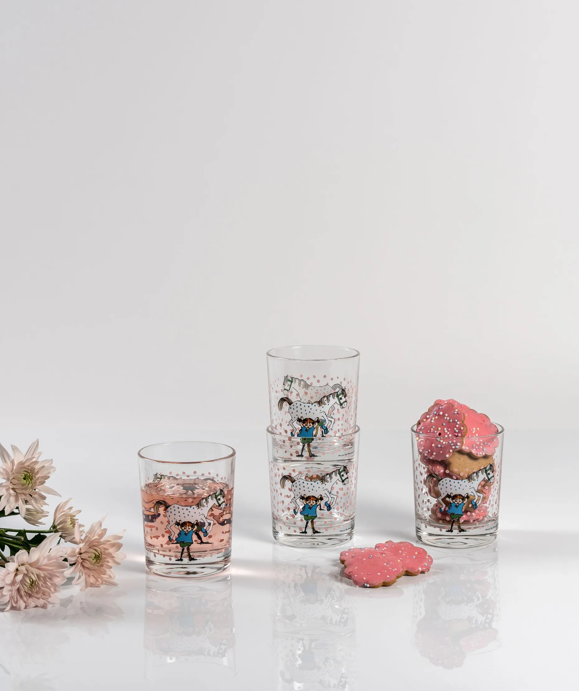 Pippi Og Lilla Gubben Drikkeglass 20 Cl