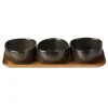 Raw Organic Skalsett Med Trebrett