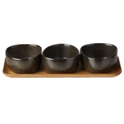 Raw Organic Skalsett Med Trebrett