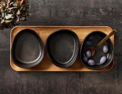 Raw Organic Skalsett Med Trebrett