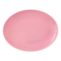 Rhombe Ovalt Serveringsfat 21,5 X 28,5 Cm