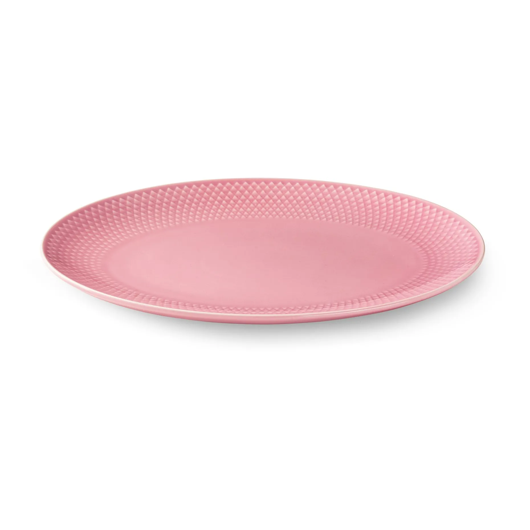 Rhombe Ovalt Serveringsfat 21,5 X 28,5 Cm
