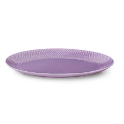 Rhombe Ovalt Serveringsfat 35X26,5 Cm