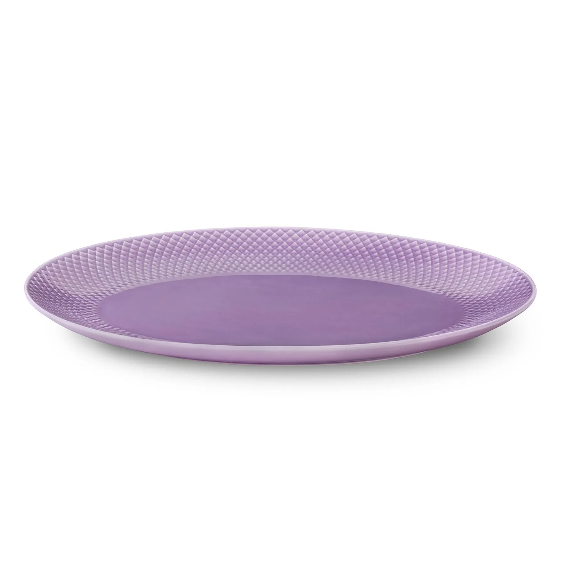 Rhombe Ovalt Serveringsfat 35X26,5 Cm
