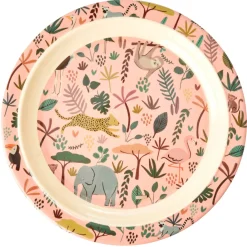 Rice Barnetallerken Jungle Animals