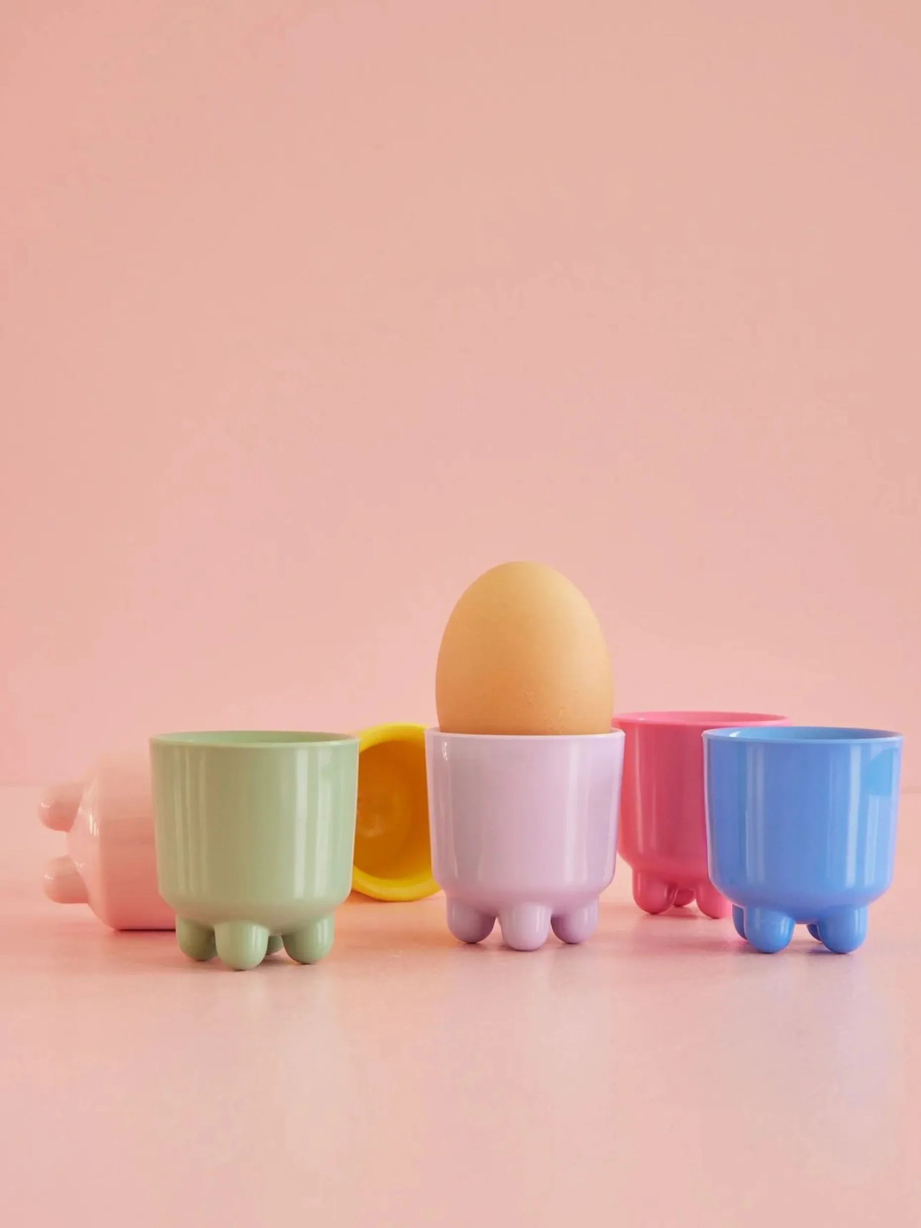 Rice Eggeglass Melamin 6 Deler