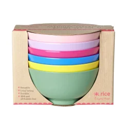 Rice Melaminskal Medium O 15 Cm 6 Deler