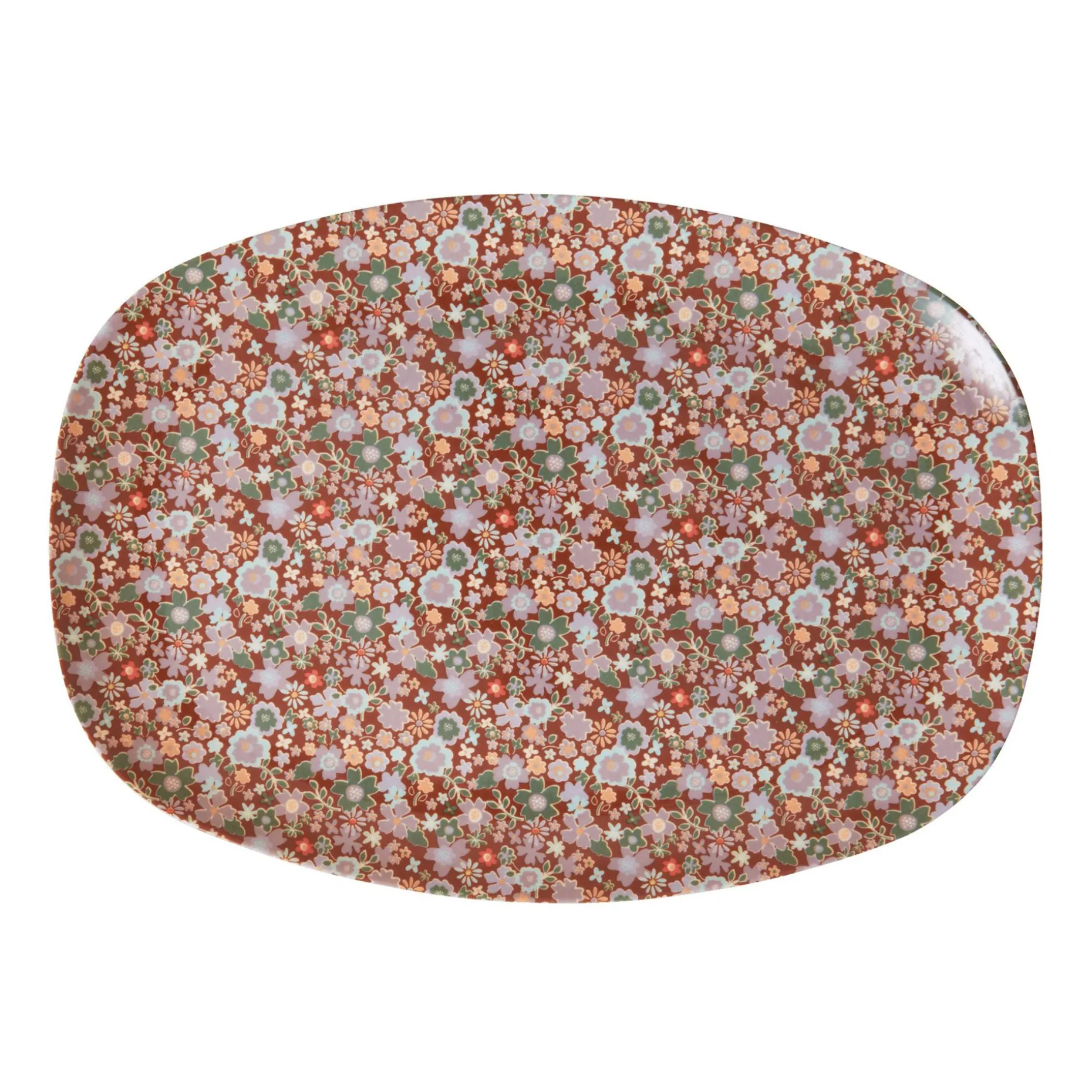 Rice Melamintallerken 22X30 Cm