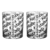 Salong Betong Old Fashioned Glass 28 Cl 2-Pakning