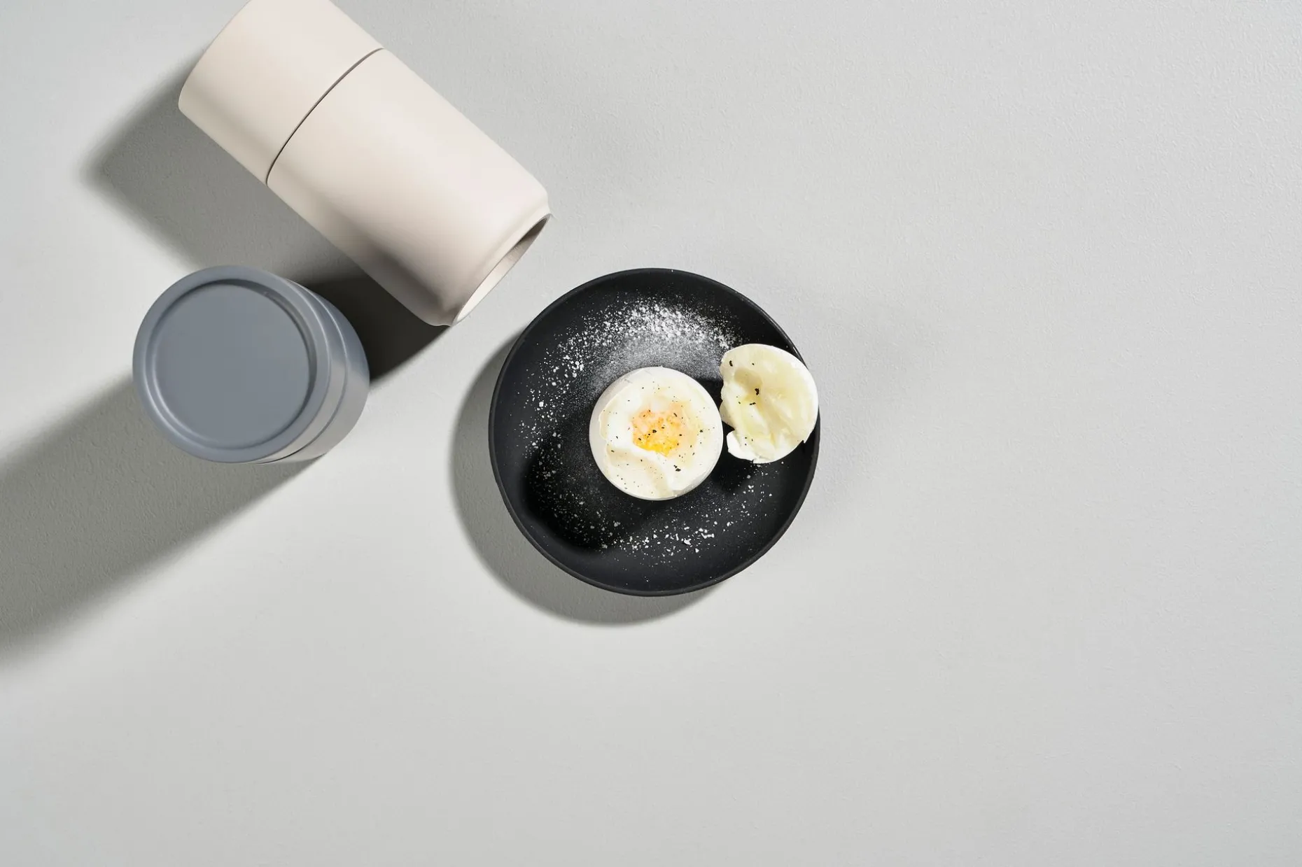Singles Eggeglass Med Beholder