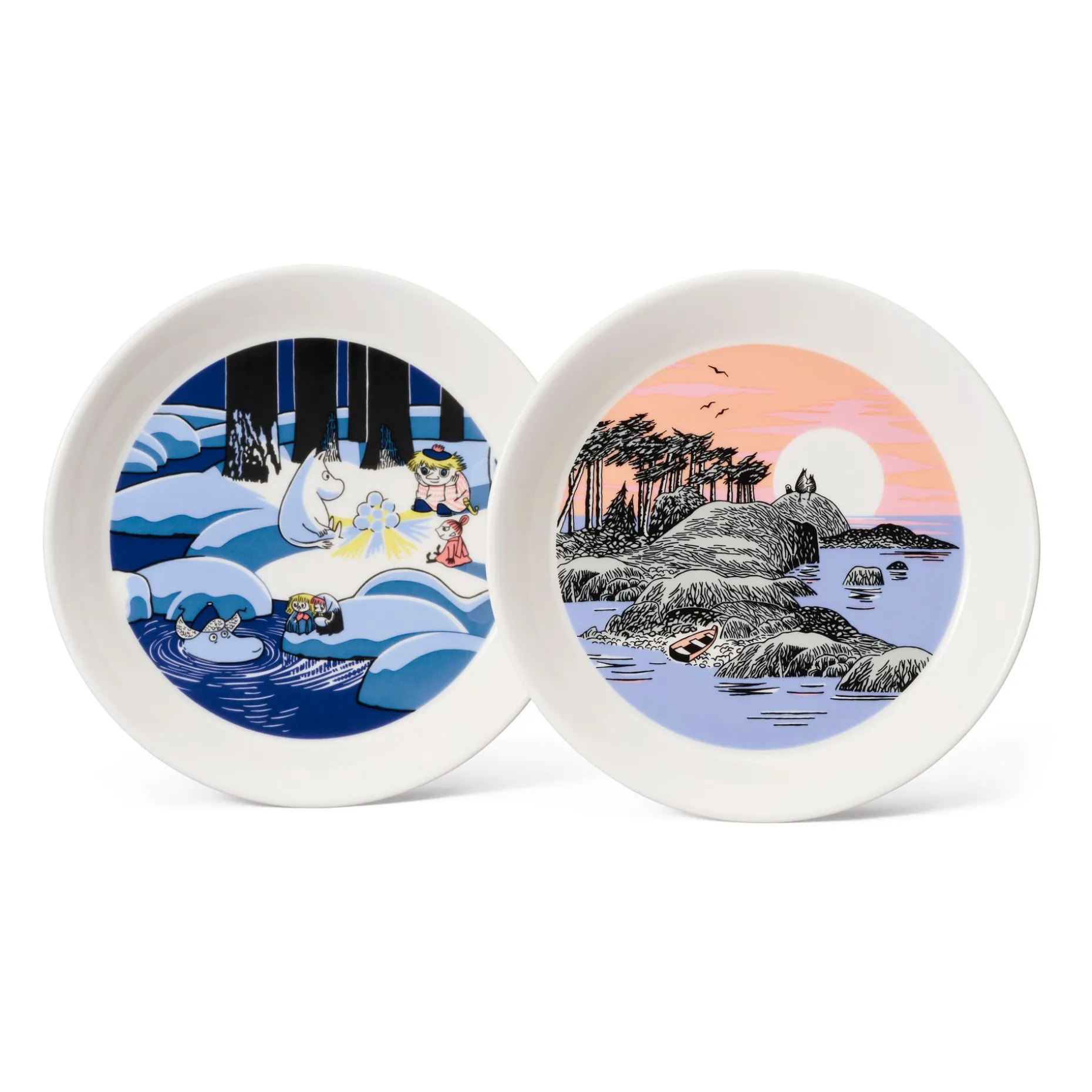 Snow Lantern & Moomin'S Day 2018 Mummitallerkenssett