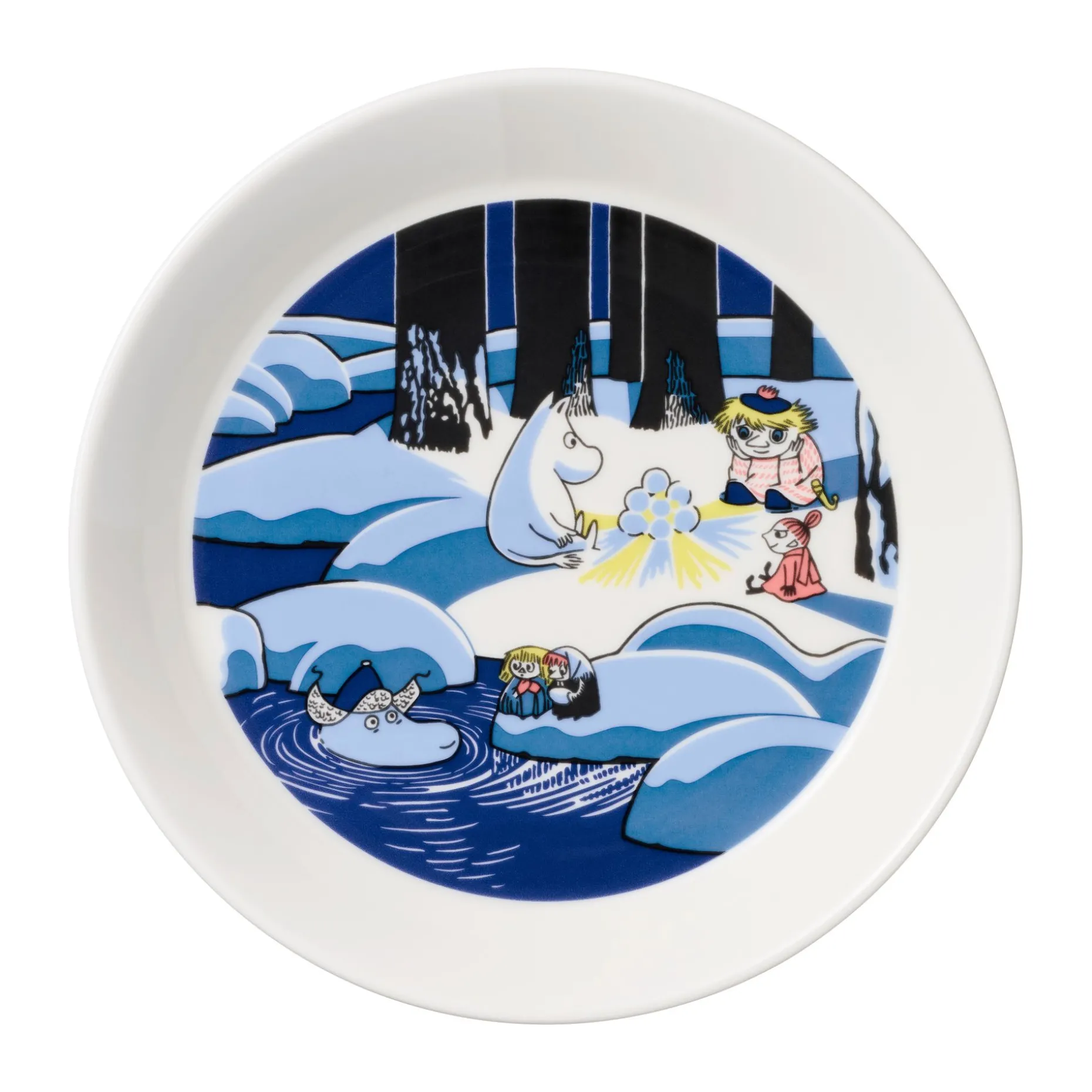 Snow Lantern & Moomin'S Day 2018 Mummitallerkenssett