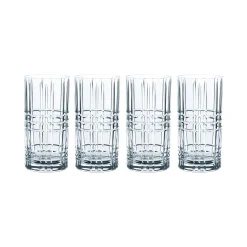 Square Longdrinkglass 37 Cl 4-Stk.