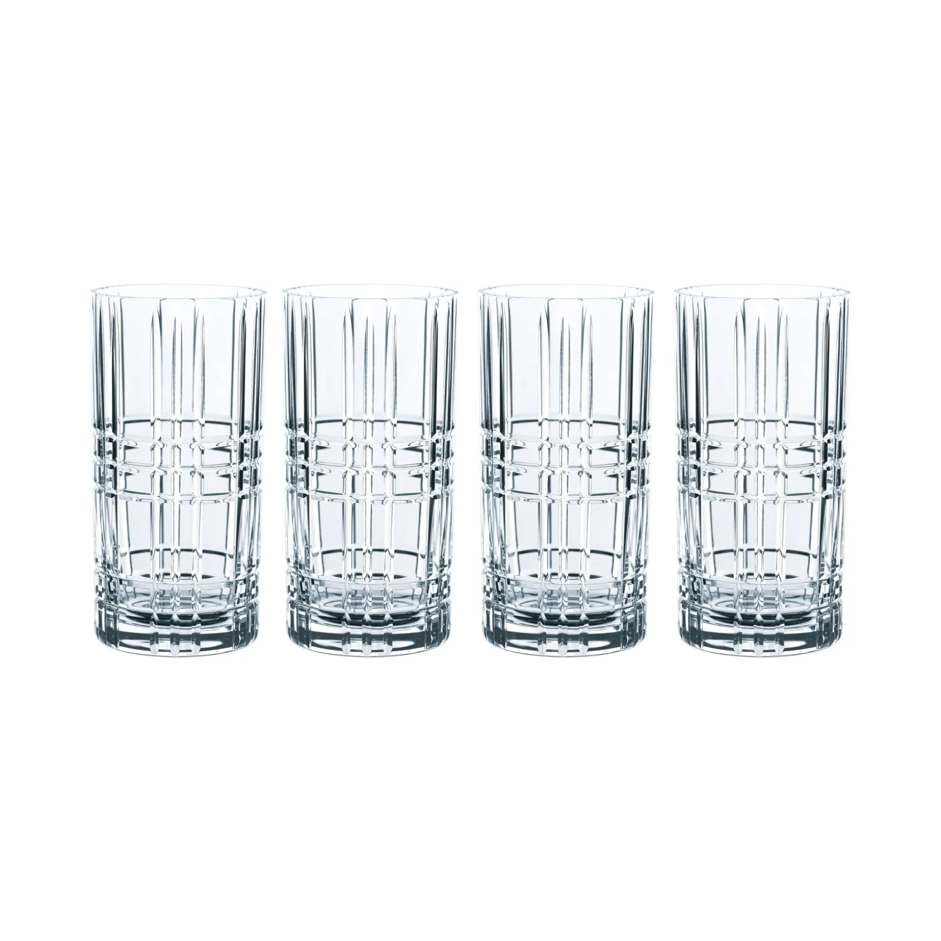 Square Longdrinkglass 37 Cl 4-Stk.